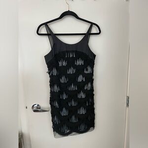 BCBG black mini dress